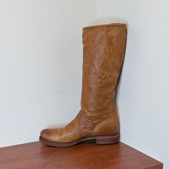 Frye Women's Tan Brown Tall Veronica Slouch Boots, Size 9.5 - Picture 5 of 14
